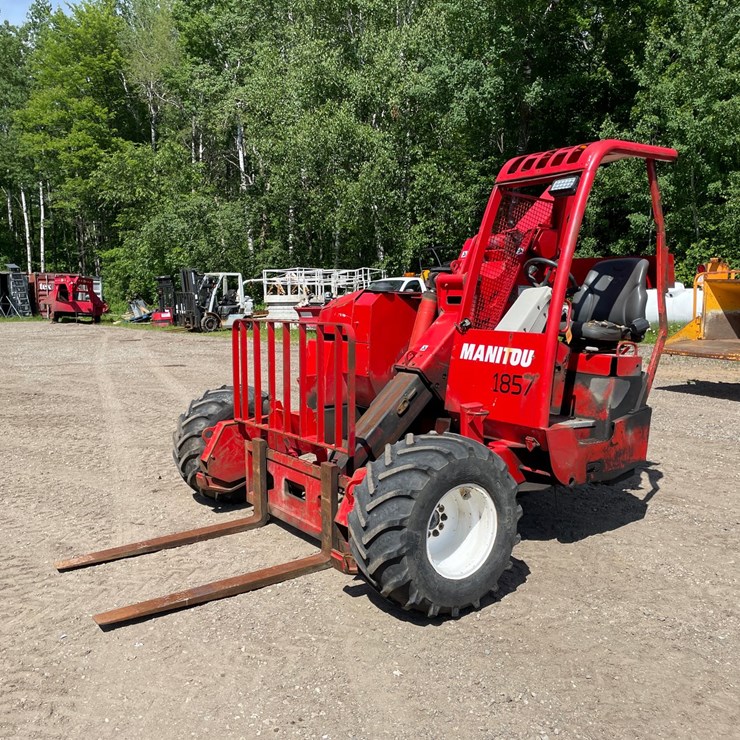#6053 • Manitou Piggyback Forklift
