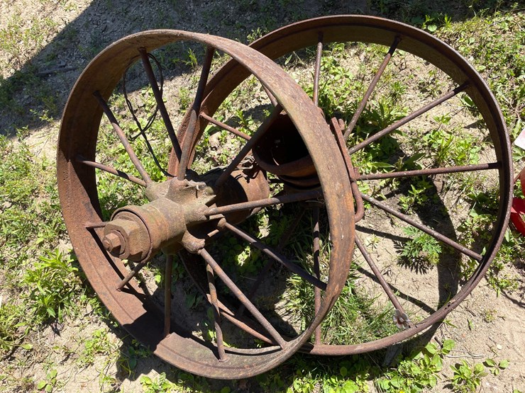 #7153-•-(4)-vintage-steel-wheels-image-1