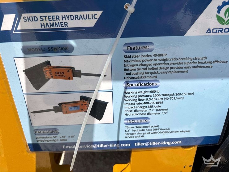 2026-agt-sshh680-hydraulic-breaker-skid-steer-attachment-image-2