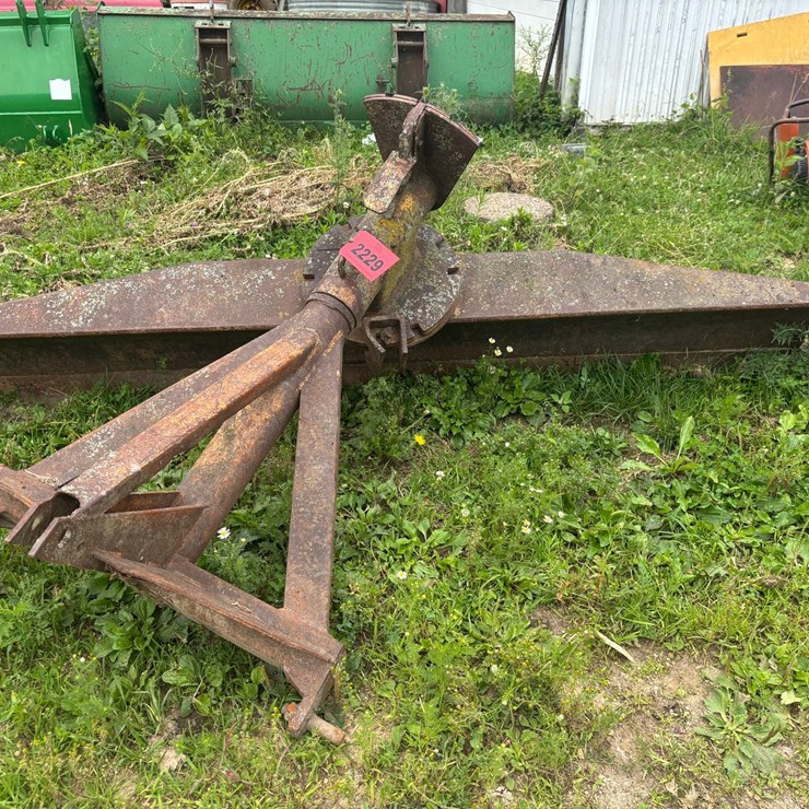 #2229 • Approx. 8' 3pt. Backblade