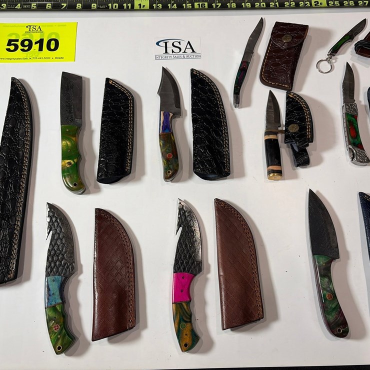 #5910 • (10) Unused Knives