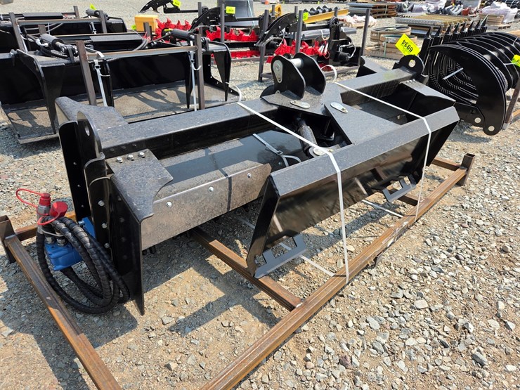 #6934-•-approx.-71"-unused-future-pr71-skid-steer-power-rake-attachment-image-2