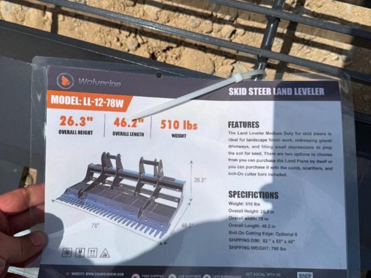 2026-wolverine-ll-12-78w-skid-steer-land-leveler-image-5