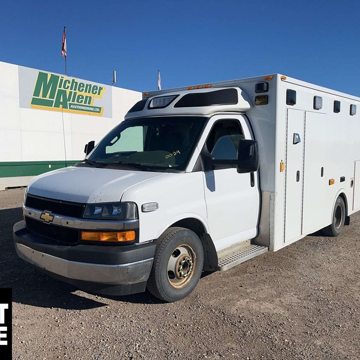 2018 Chevrolet Express S/A Ambulance