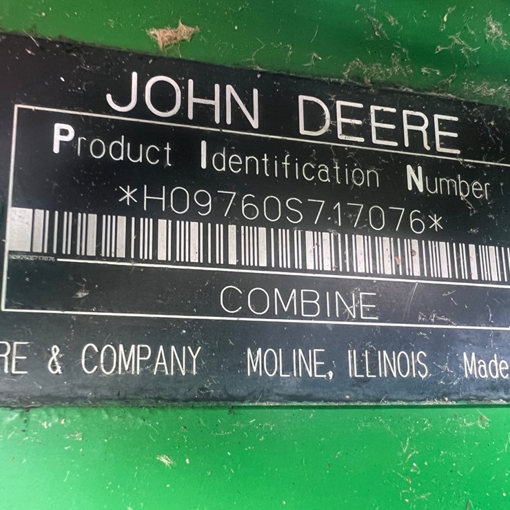 JOHN DEERE 9760 STS