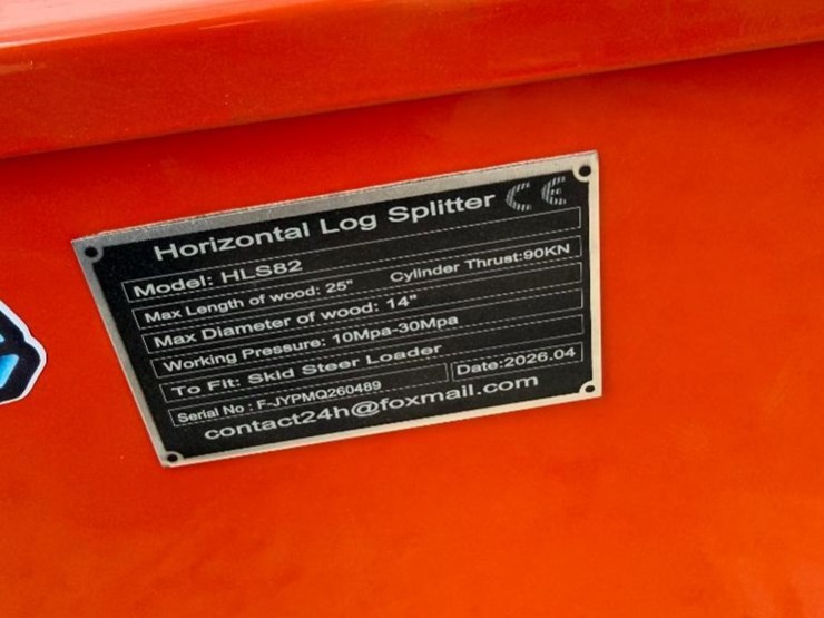 new-ft-hls82-skid-steer-log-splitter-2026-model,-hydraulic,-43"-stroke-image-5