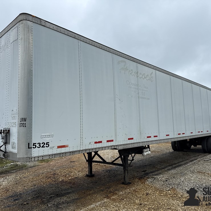 2007 Wabash 53' T/A Van Trailer