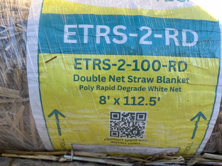 #7118-•-(13)-full-rolls-and-(2)-partial-rolls-of-erosion-tech-straw-landscaping-material-image-6