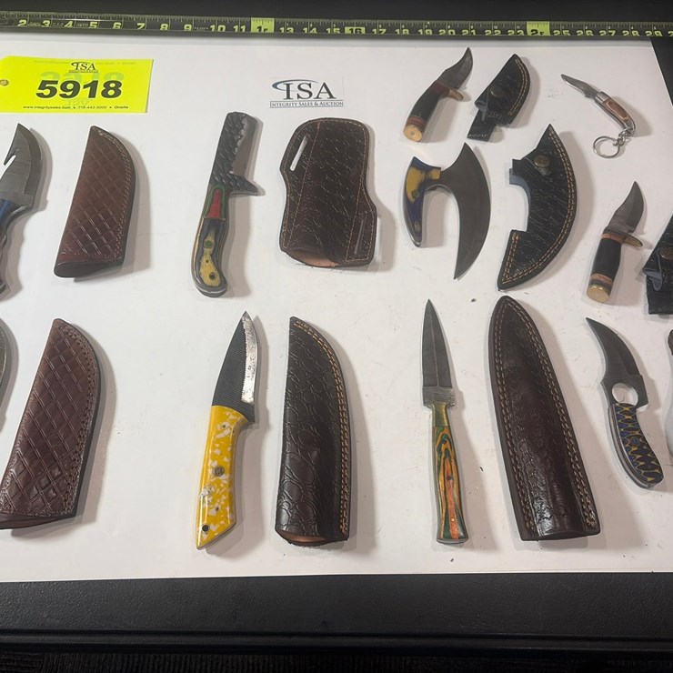 #5918 • (10) Unused Knives