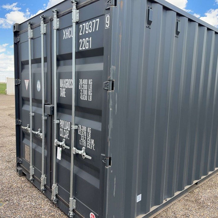 20' 1 Door Single Use Sea Container