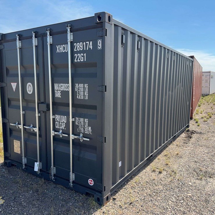 20' 1 Door Single Use Sea Container