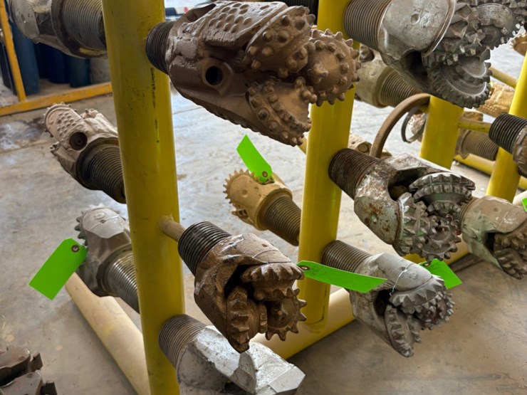 (7x$)-(6)-tricone-drill-bits-&-(1)-drag-bit,-3-1/4”-to-5-1/2”-image-3