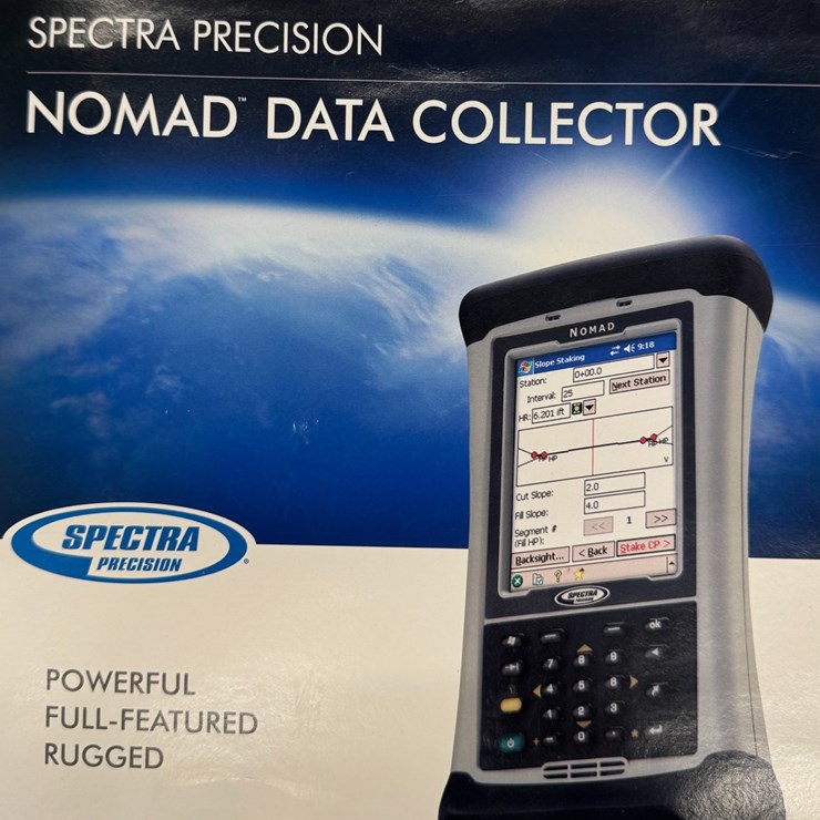 #3537 • Spectra Precision Nomad Data Collector | Located in St. Rose, LA