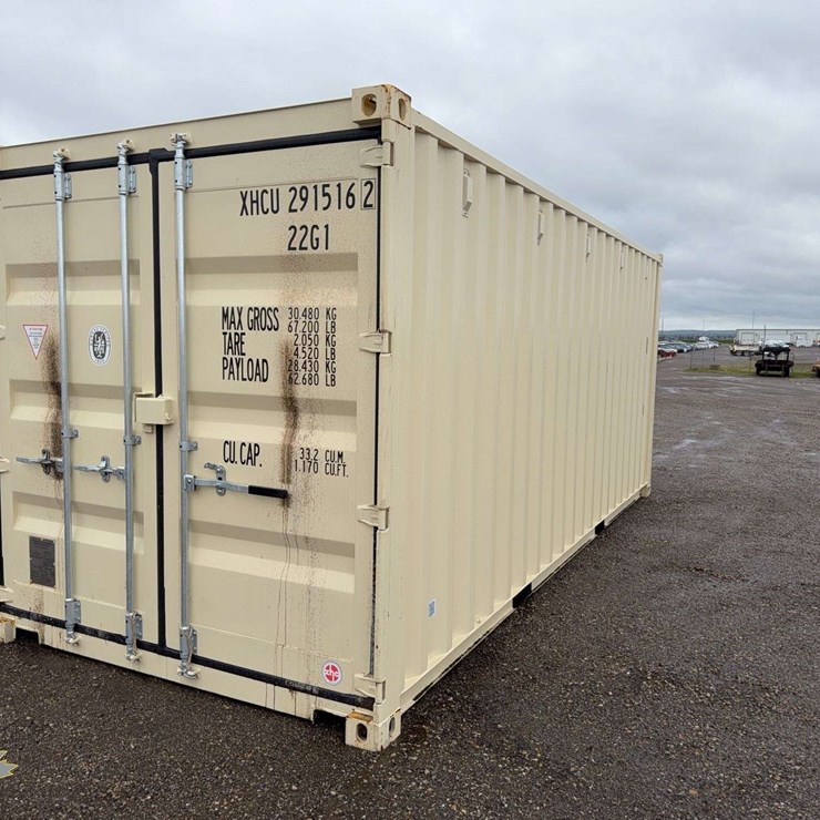 20' 1 Door Single Use Sea Container