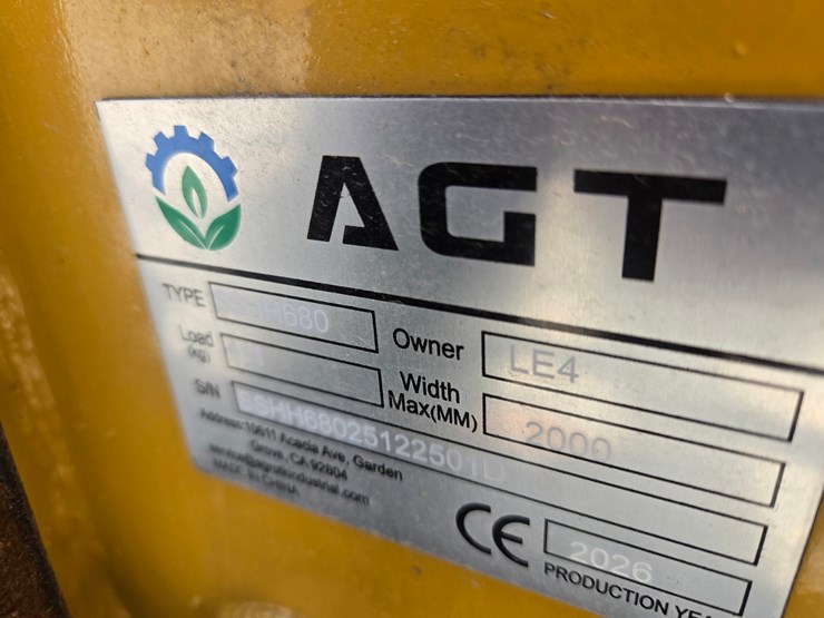 #6891-•-unused-agt-sshh680-skid-steer-breaker-hammer-attachment-image-7