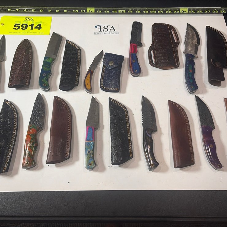 #5914 • (10) Unused Knives