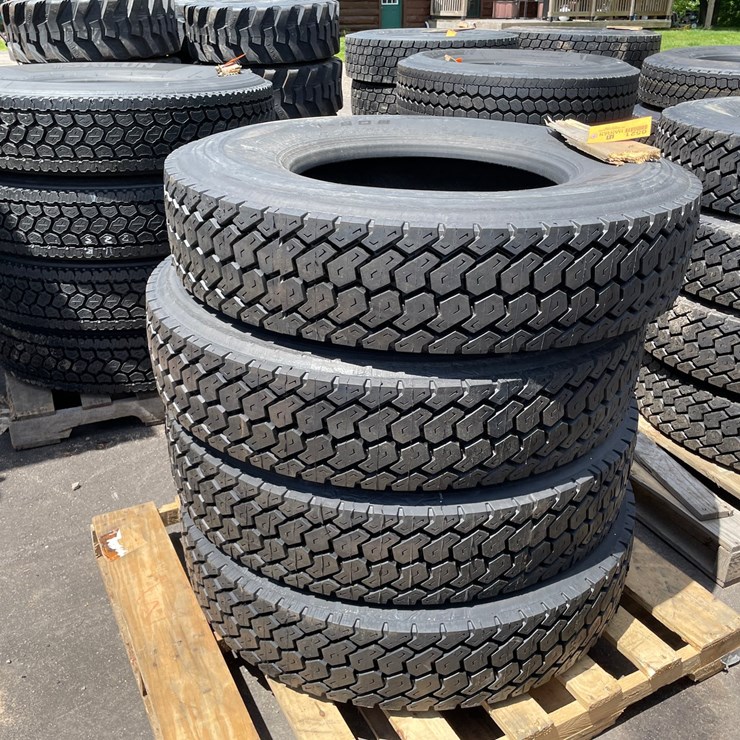 #6521 • Set of (4) Semi Tires