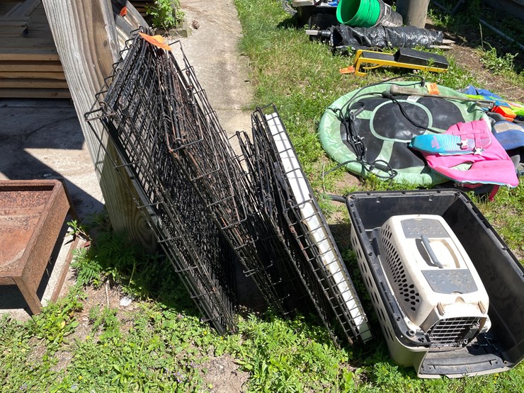 #7162-•-(4)-metal-collapsible-dog-kennels-image-4