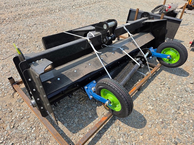 #6934-•-approx.-71"-unused-future-pr71-skid-steer-power-rake-attachment-image-4