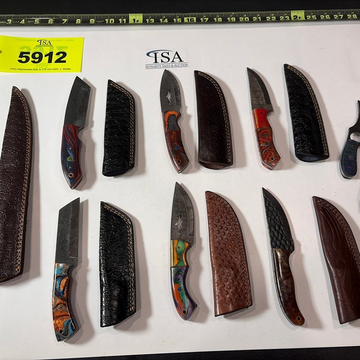 #5912 • (8) Unused Knives