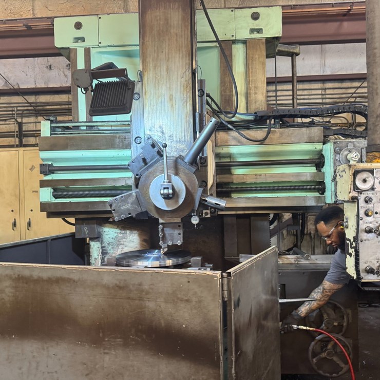 #25 • 48" VERTICAL TURRET LATHE / VERTICAL BORING MILL | Ready to Work-In Use Now Replacing with Larger Machine