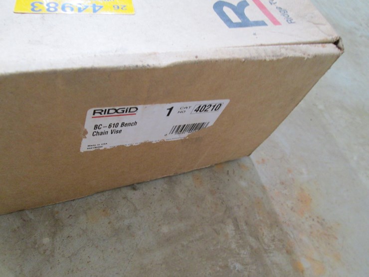 #44983-•-unused-rigid-bc-610a-1/8-3/4"-bench-chain-vise-inv#44983-image-2