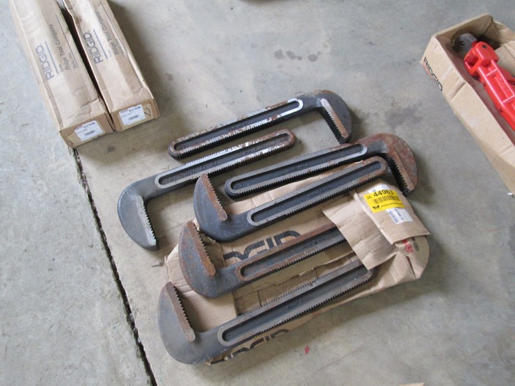 #44963-•-lot-of-(6)-ridgid-pipe-wrench-jaws-inv#44963-image-2