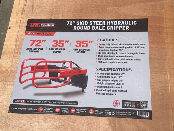 skid-steer-round-bale-gripper---72"-tmg-sbg72-image-2