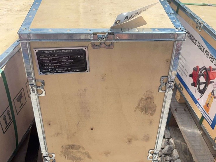 sklp-model-ylj100-electric-hydraulic-track-pin-press-machine-image-3