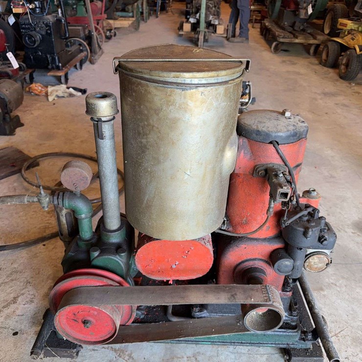 Engine With Water Pump
