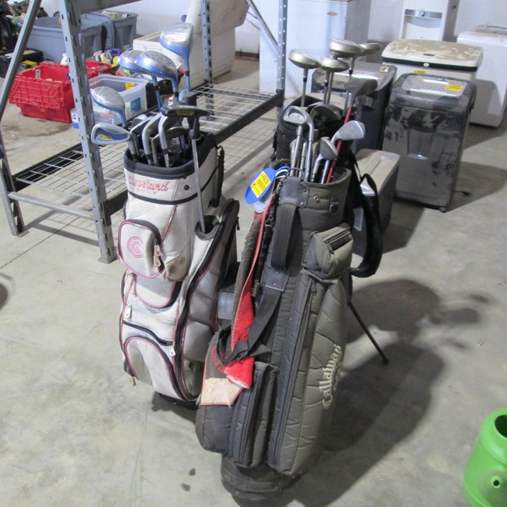 #45030 • Lot of (3) Sets of Golf Clubs INV#45030