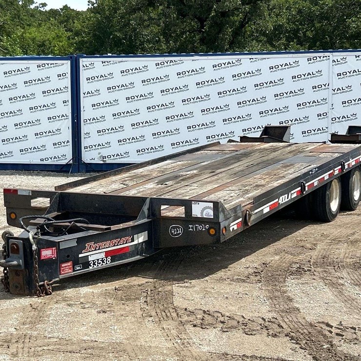2011 Interstate 40DLA 23 Ton T/A Tag Trailer