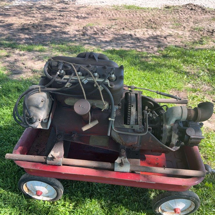 Pacific Pump Four Cylinder Engine