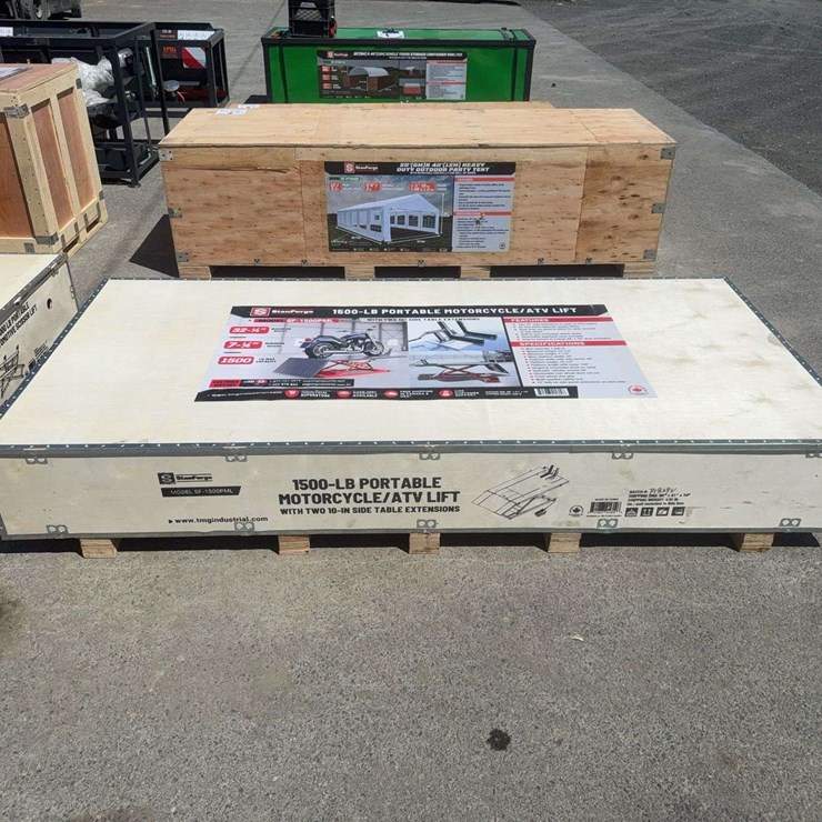 1500LB Portable Motorcycle Lift