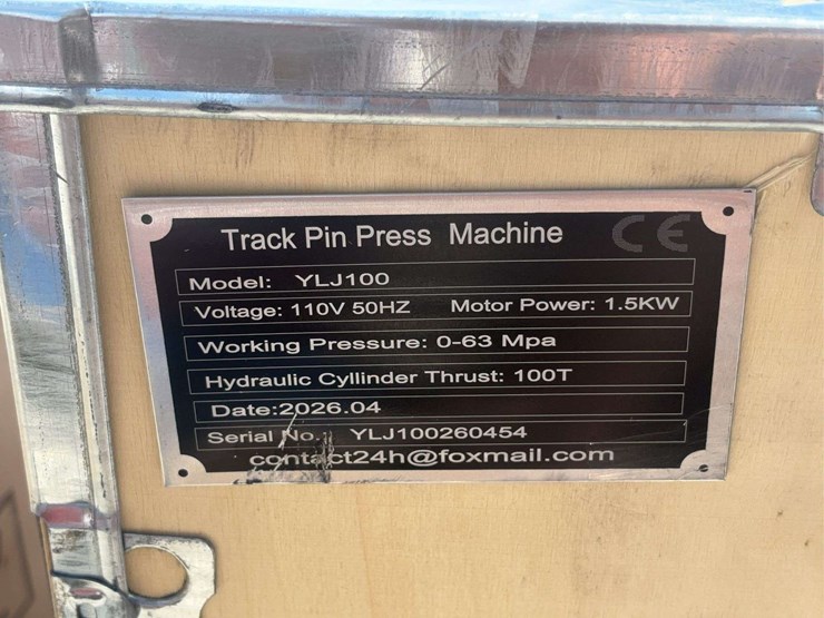 sklp-model-ylj100-electric-hydraulic-track-pin-press-machine-image-4