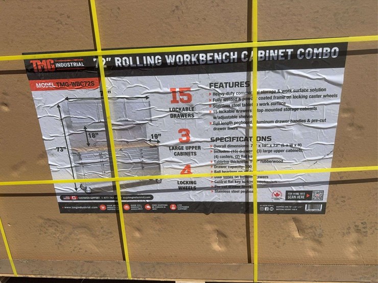 stainless-steel-workbench-cabinet-with-peg-board---72"-image-4