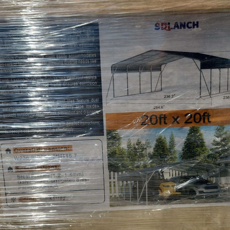 High-End Carport (20ftx20ft)