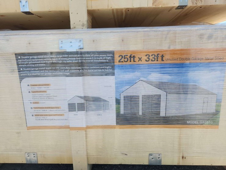 double-garage-metal-shed-(25ftx33ft)-(2-boxes)-image-4