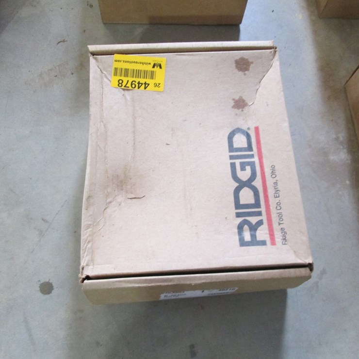 #44978 • Unused Rigid BC-610A 1/8-3/4" Bench Chain Vise INV#44978