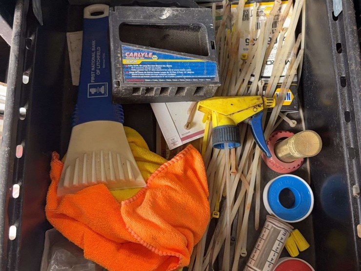 craftsman-rolling-tool-chest-with-assorted-hand-tools-and-metal-filing-cabinet-image-3
