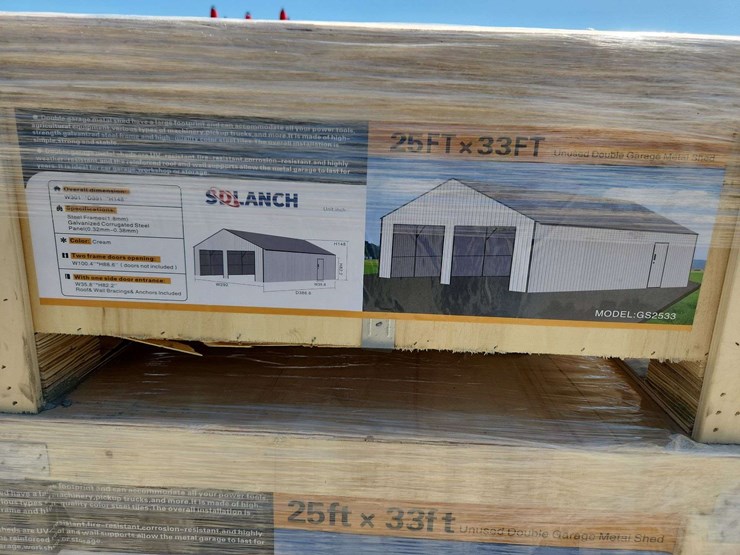 double-garage-metal-shed-(25ftx33ft)-(2-boxes)-image-3