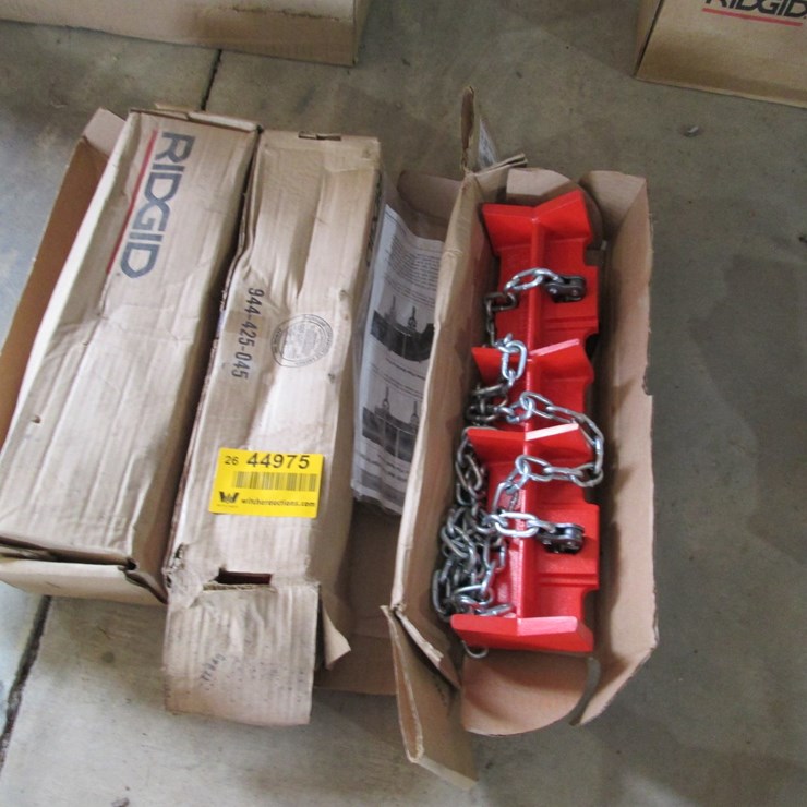 #44975 • Lot of (3) Rigid Welding Vise INV#44975