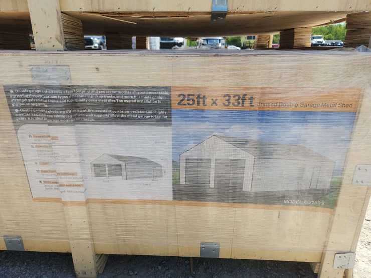 double-garage-metal-shed-(25ftx33ft)-(2-boxes)-image-4
