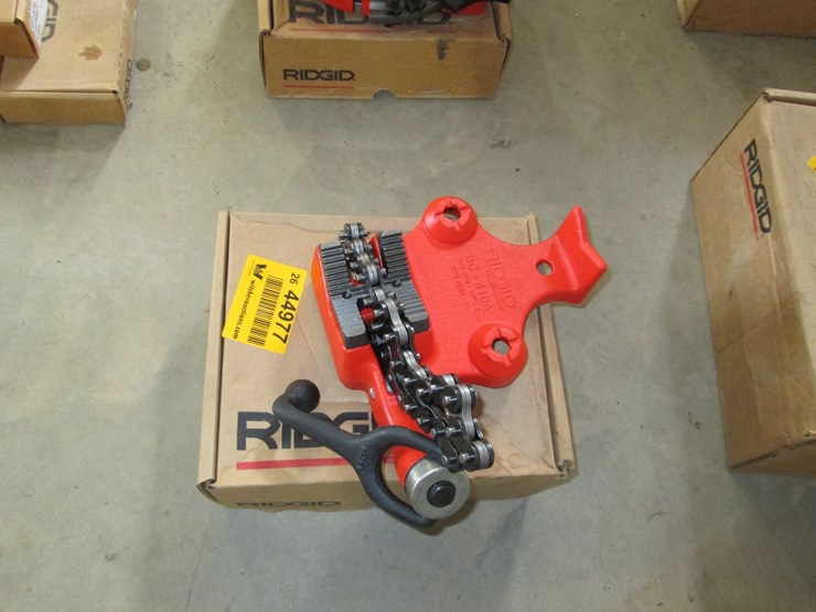 #44977-•-unused-rigid-bc-410a-1/8"-4"-bench-chain-vise-inv#44977-image-1