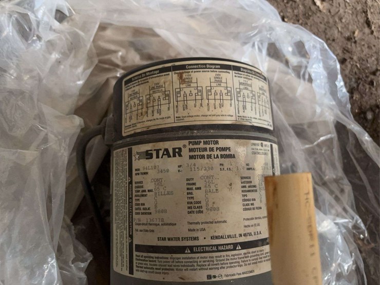 star-water-systems-3/4-hp-pump-motor,-model-94l107-image-3