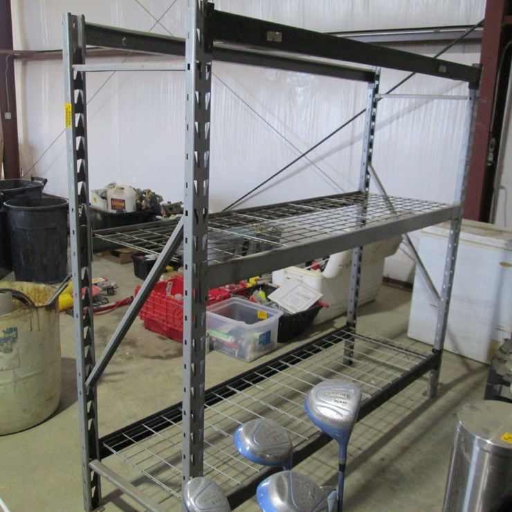 #45026 • 6'X2'X 6'T Metal Rack INV#45026