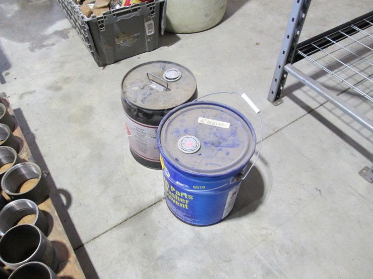 #45027-•-lot-of-(1)-5gal-jug-of-parts-washer-solvent,-&-(1)-5gal-jug-of-lacquer-thinner-inv#45027-image-2