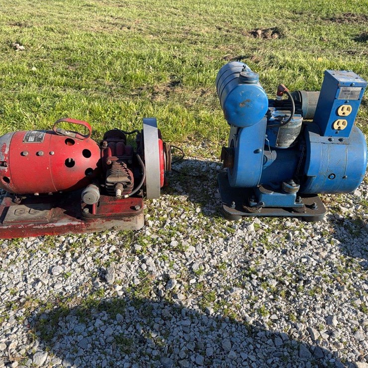 (2) Small Gas Generators