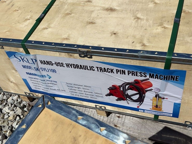 sklp-model-sylj100-hand-use-hydraulic-track-pin-press-machine-image-2