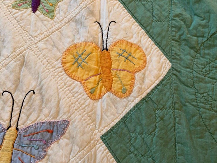 butterfly-applique-quilt-with-sage-green-border-image-3